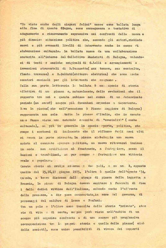 Ho visto anche degli zingari felici...